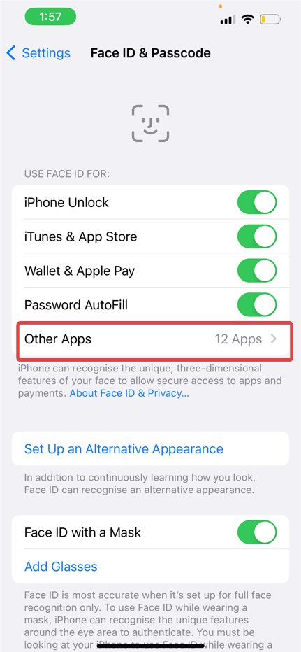 WhatsApp на вашем iPhone не работает с Face ID