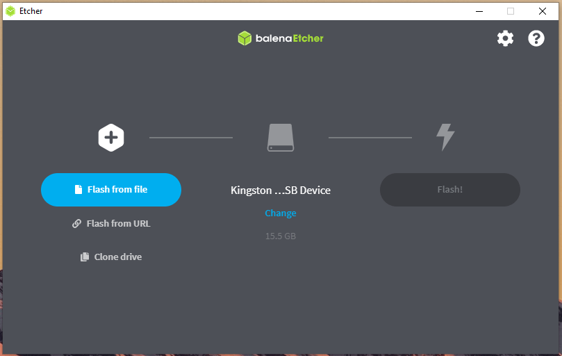 Загрузочный диск Balena Etcher — 2