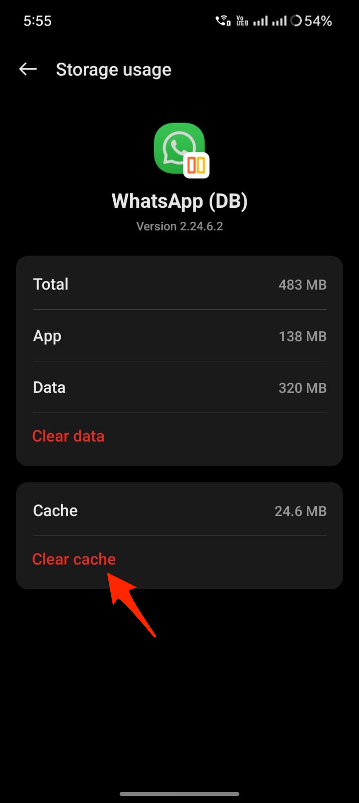 Очистить_WhatsApp_Cache