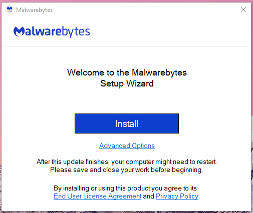 Загрузите и установите Malwarebytes или любое другое упомянутое решение.