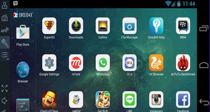 эмулятор Android droid4x