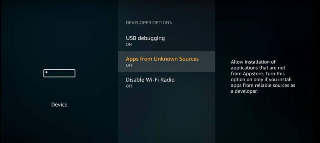 Fire TV: неизвестные источники от разработчиков.