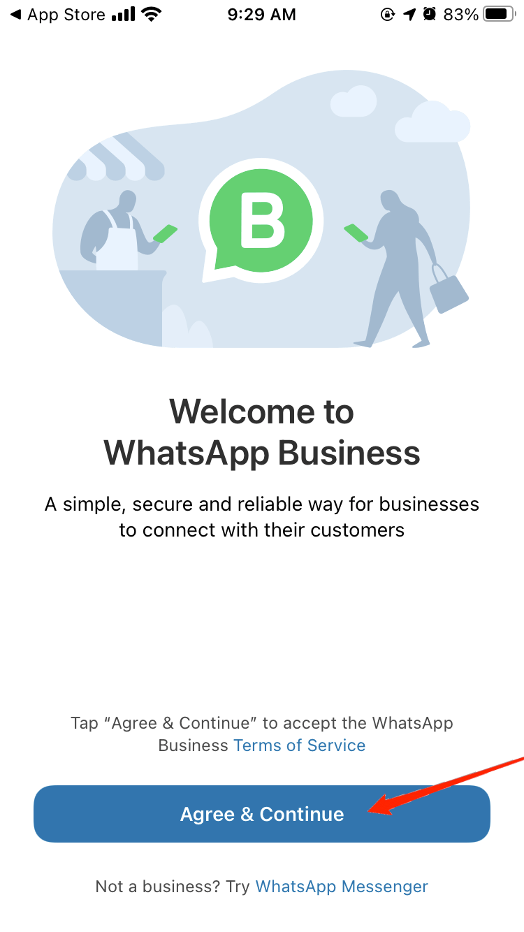 настройка бизнеса в WhatsApp