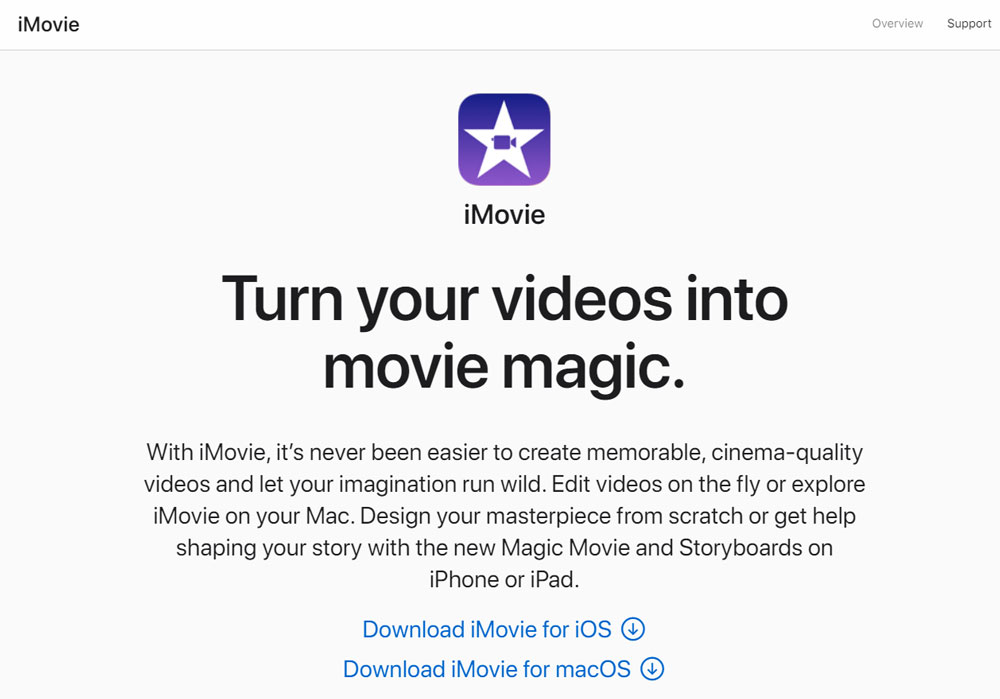 iMovie