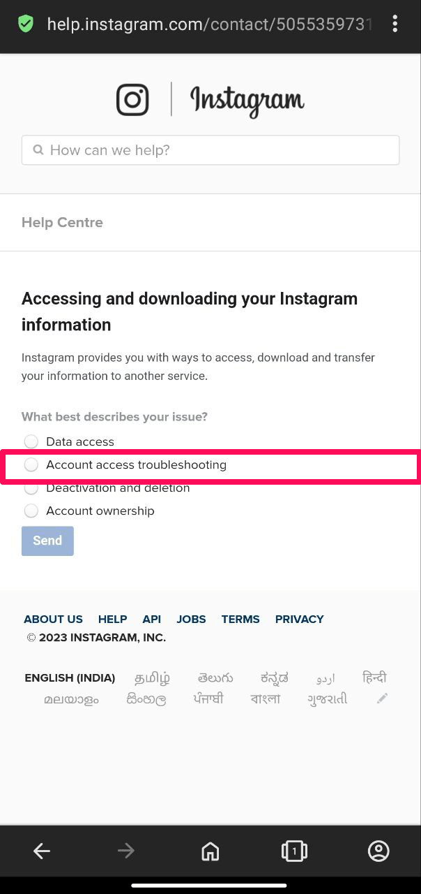 Как восстановить удаленный аккаунт Instagram? 2