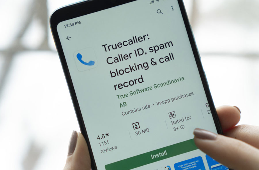 Отслеживание через Truecaller