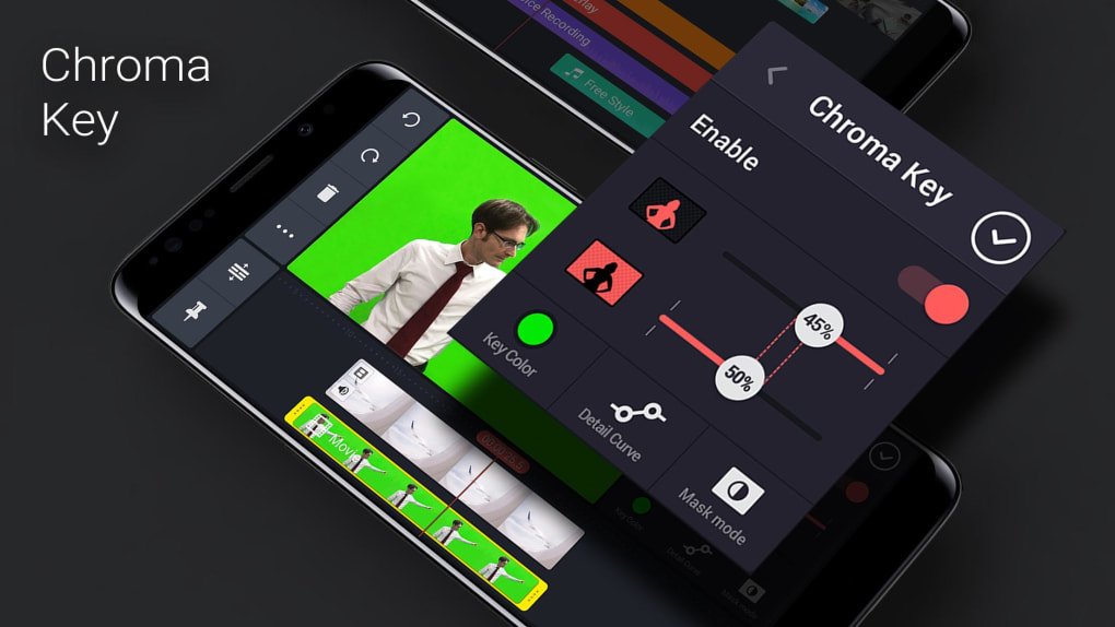 Скачать программы Kinemaster Chroma Key APK