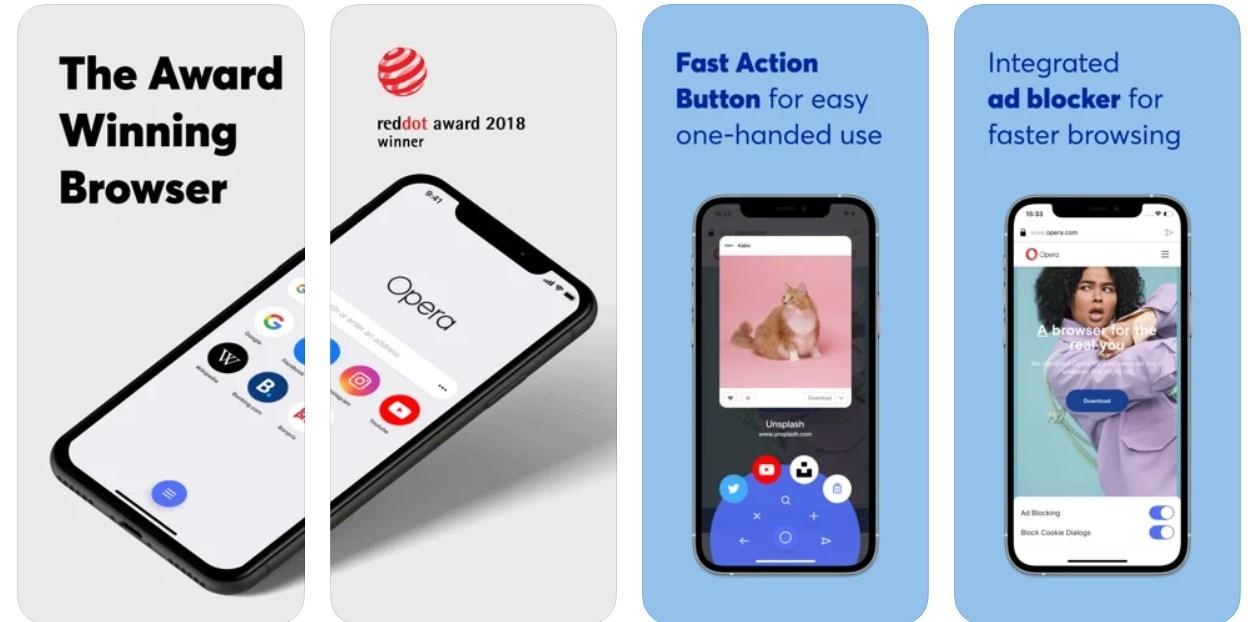 Браузер Опера на iPhone