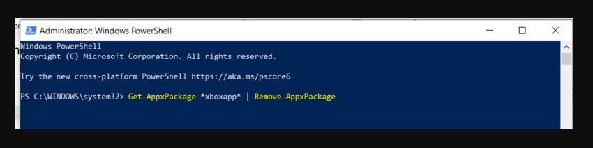 Удалите вредоносное ПО с помощью PowerShell