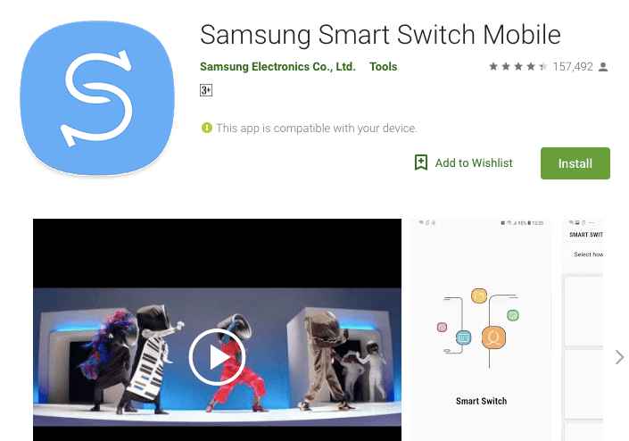 Приложения в Google Play – Samsung Smart Switch Mobile