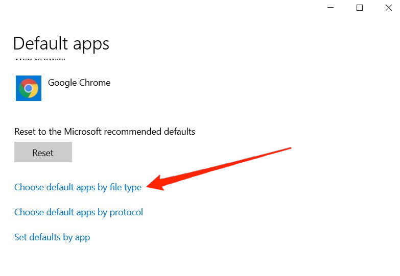 установить приложения по умолчанию по типу файла в Windows 11