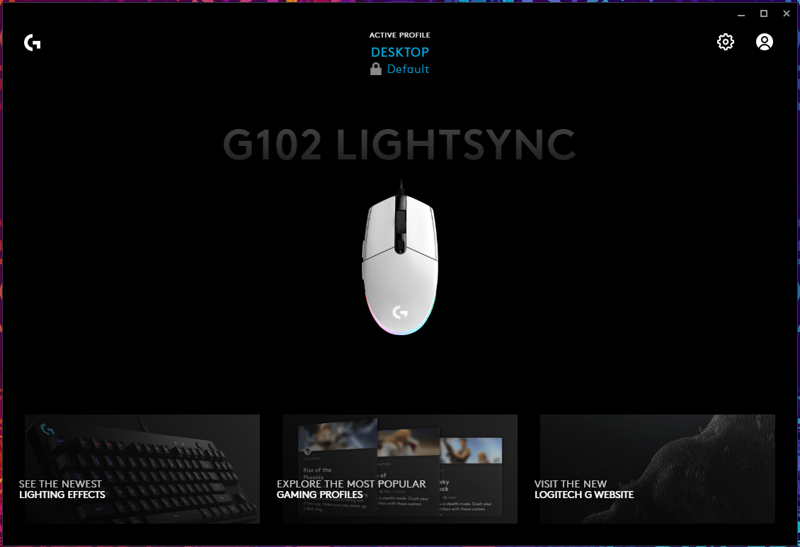 Настройка Logitech G Hub