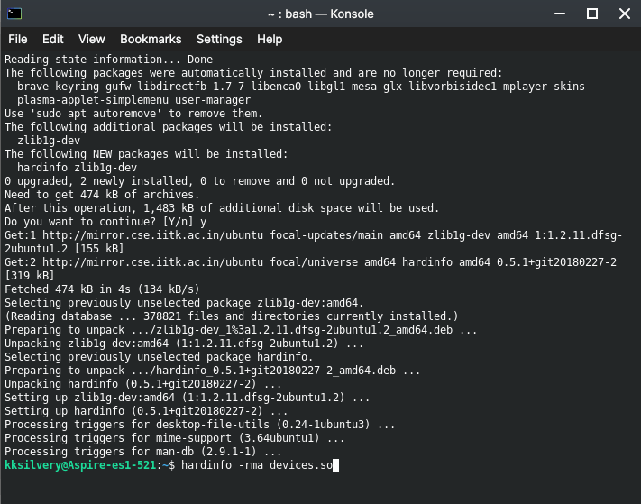 Введите_“hardinfo_-rma_devices_co”_and_press_enter_button_to_continue