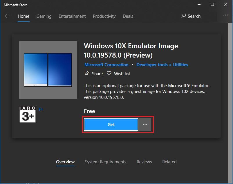 ISO-образ Windows 10 X