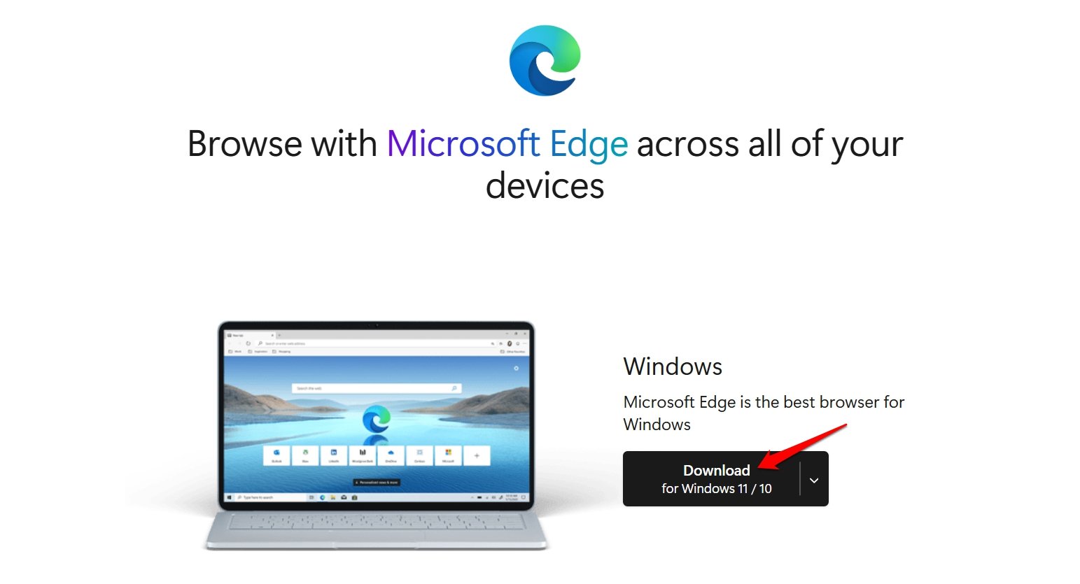 скачать Microsoft Edge для Windows 11