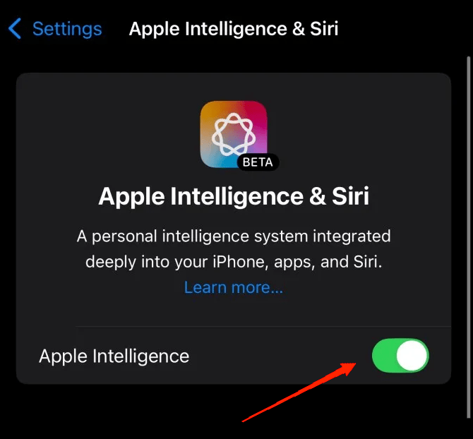 Как отключить Apple Intelligence? 1