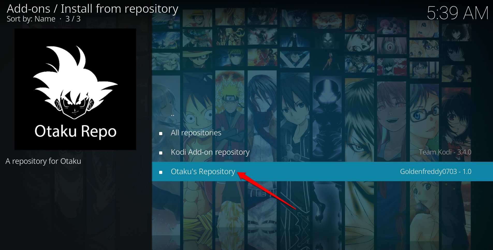 Доступ к репозиторию Otaku