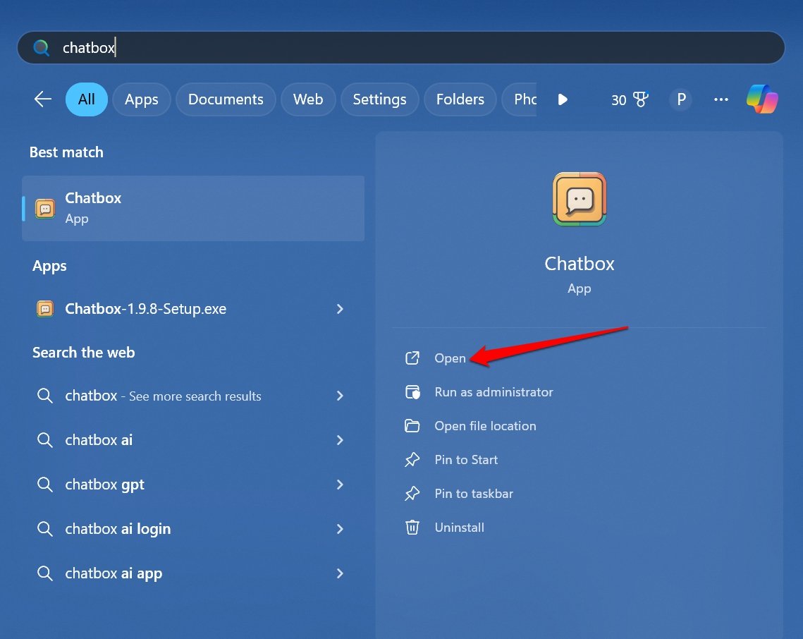 Запустите чат в Windows 11