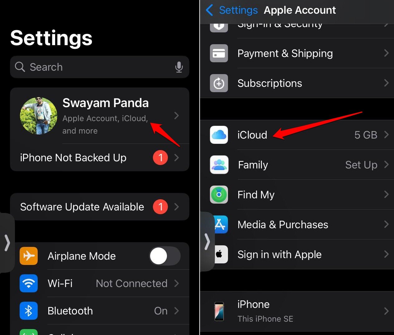 Доступ к iCloud на iOS 18