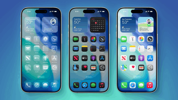 Как отключить прозрачный режим IOS 26 Жидкого стекла на iPhone и iPad